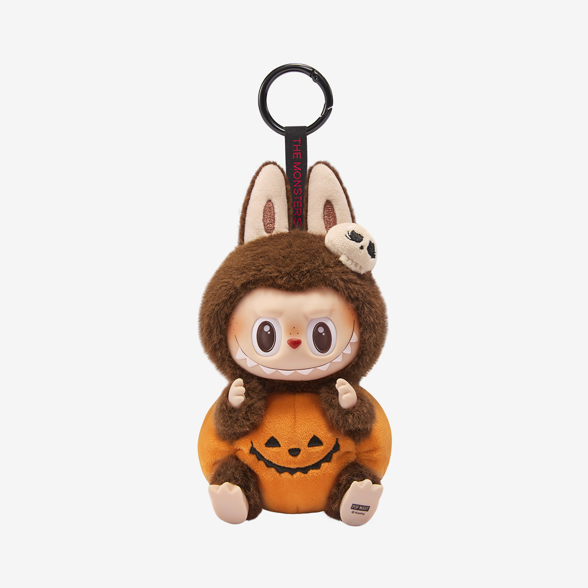 New Happy Halloween Party Series-Sitting Pumpkin Vinyl Plush Pendant
